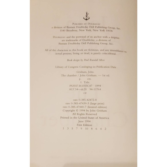 John Grisham Books - The Chamber and The Brethren. - Picture 7 of 10